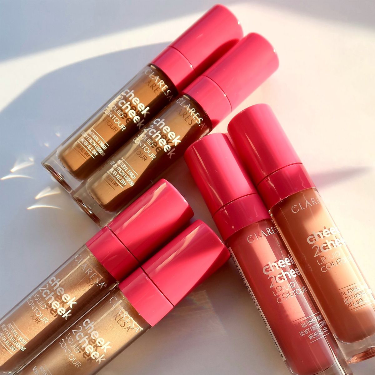 Claresa joue 2 joues liquide contour 01 cool été 7gr.