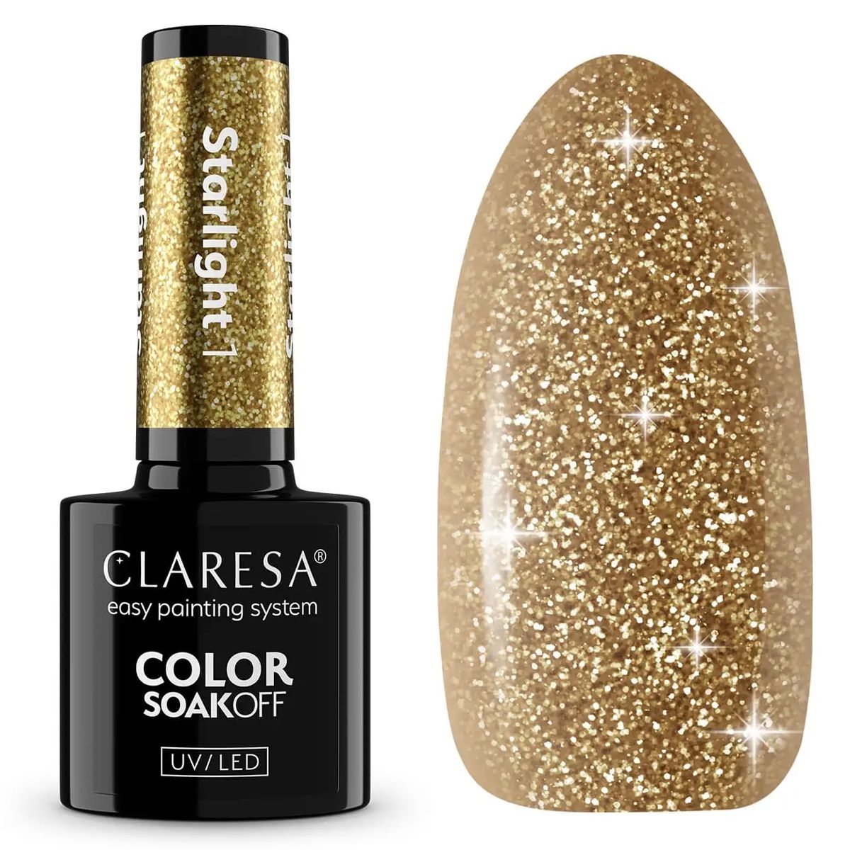 Claresa Vernis Gel UV LED 5 ml Starlight 1
