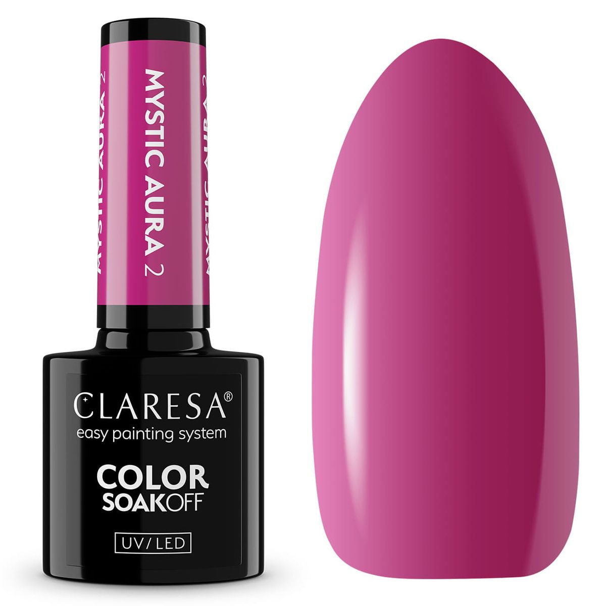 Claresa Vernis Gel UV LED 5 ml Mystic Aura 2