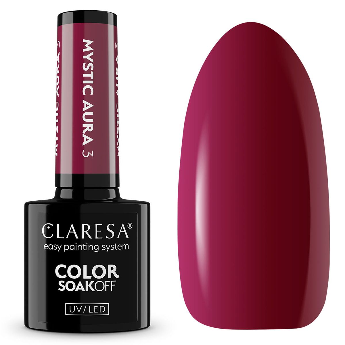 Claresa Vernis Gel UV LED 5 ml Mystic Aura 3