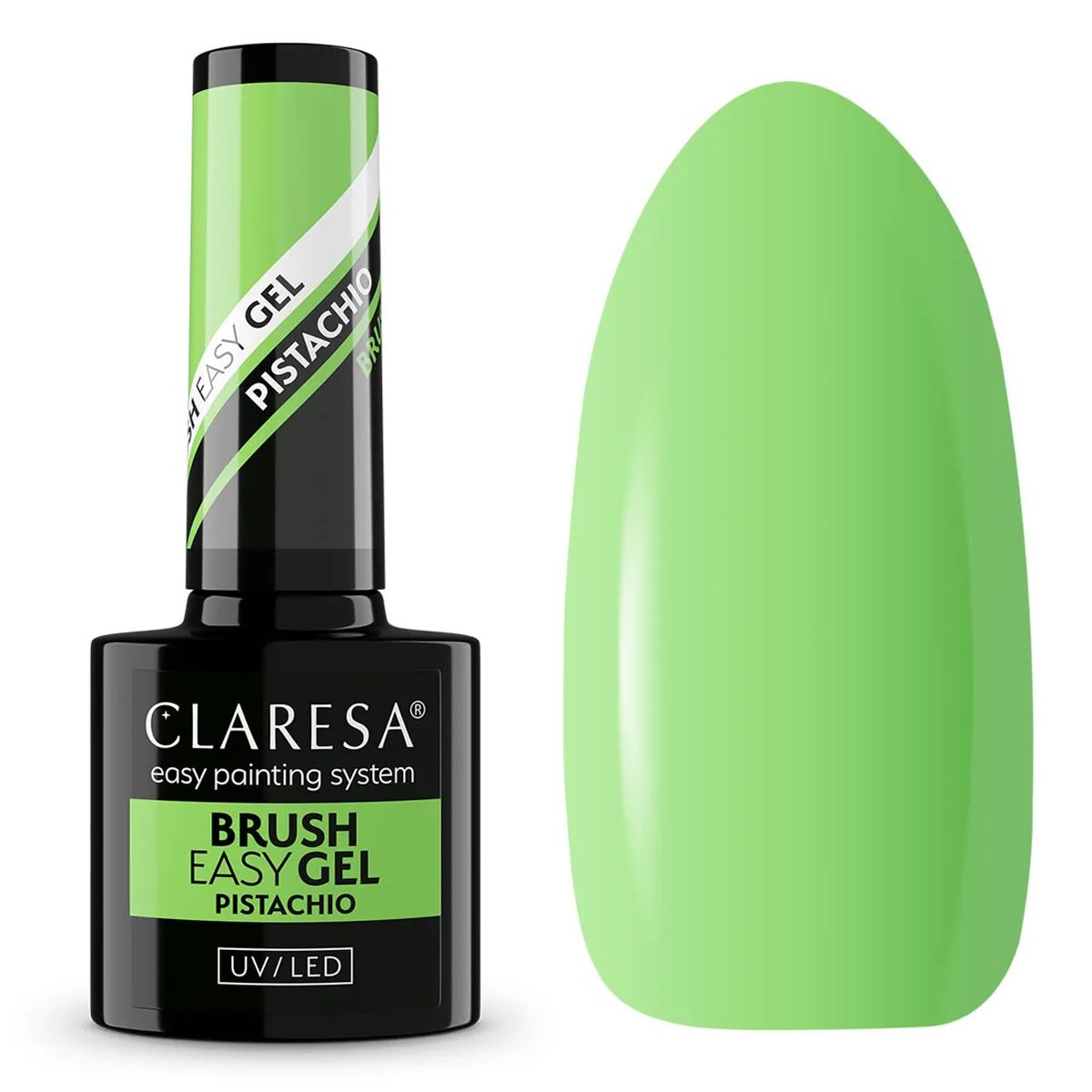 Claresa pinceau gel facile pistache 5ml