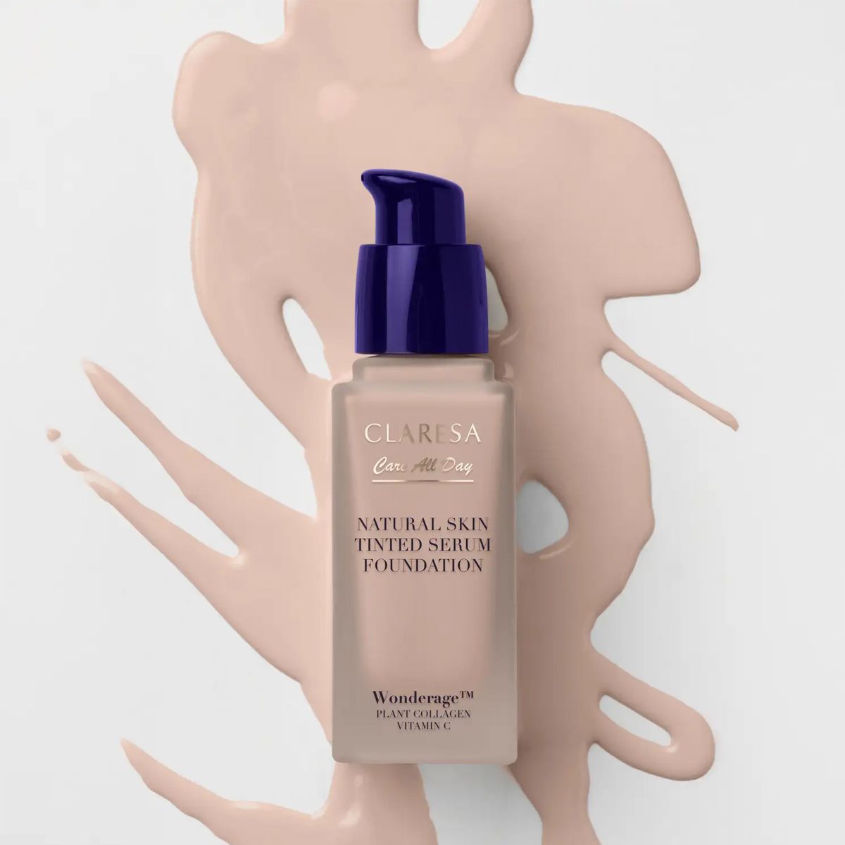 Claresa fond de teint sérum teinté peau naturelle 1c light cool 32ml