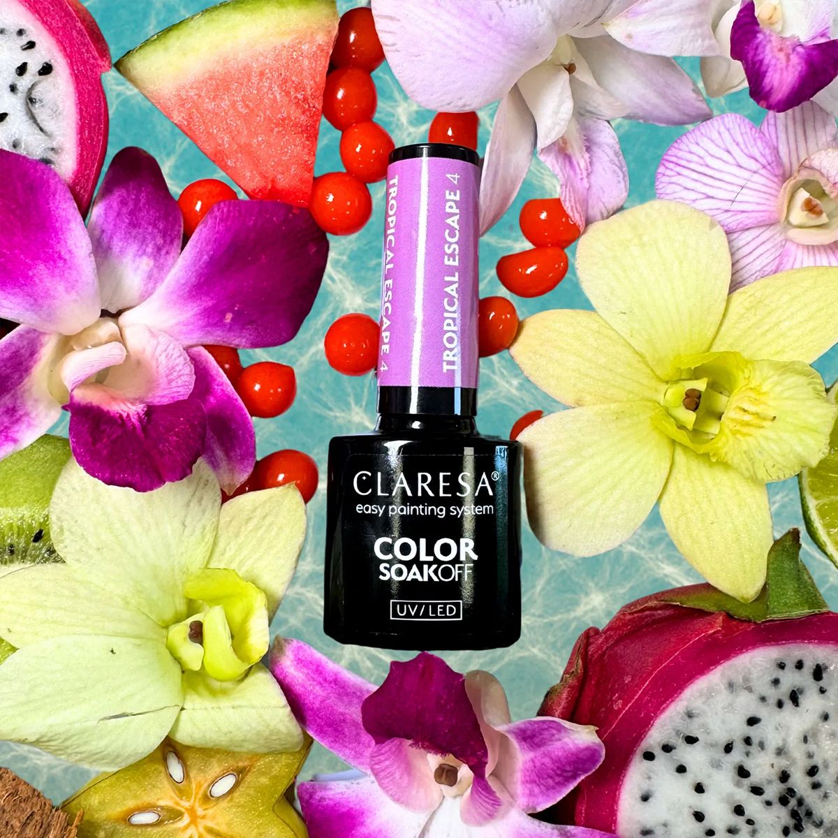 Claresa Vernis Gel UV LED 5 ml Tropical Escape 4