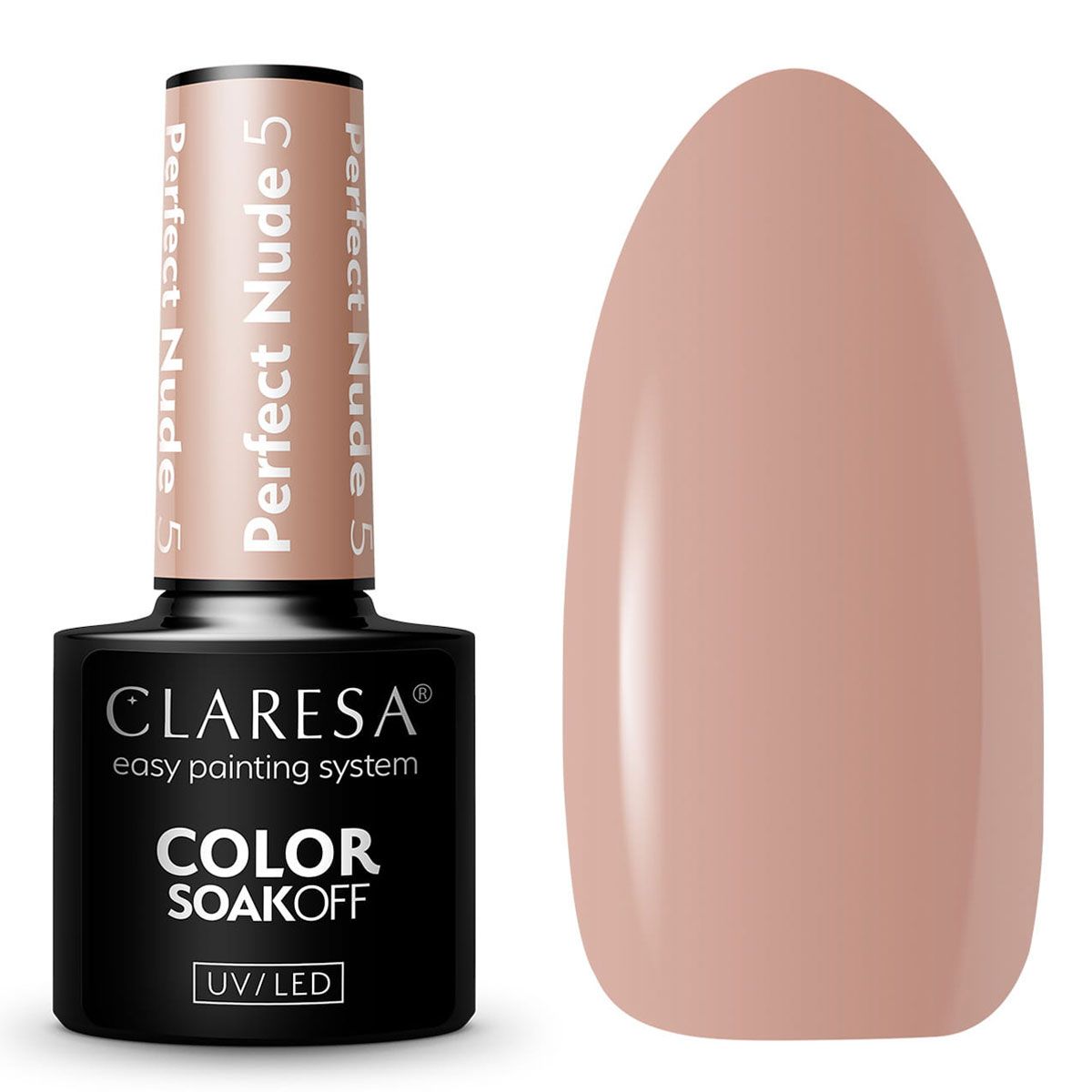 Claresa Vernis Gel UV LED 5 ml Perfect Nude 5