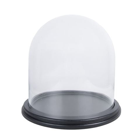 Cloche Clayre eef 6gl3478 transparent 23x22 cm