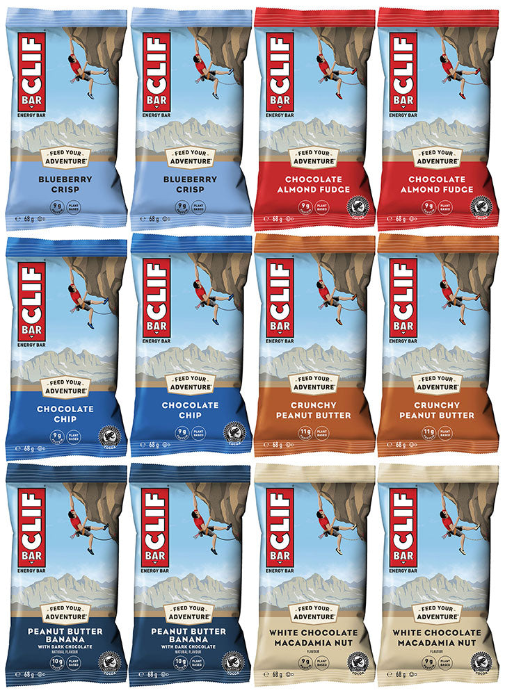 Barre énergétique Clif bar mixée boîte 12x68g