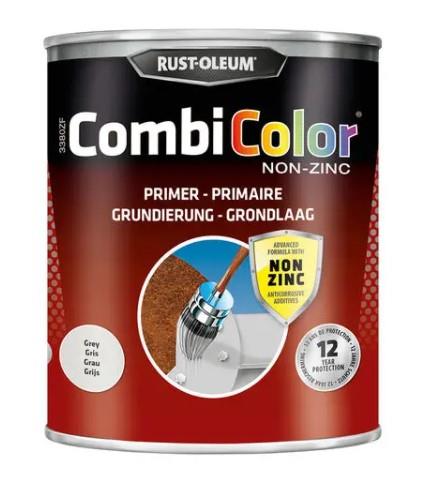 Rust-oleum combicolor primaire antirouille sans zinc rouge brun 750ml