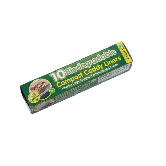 Sacs poubelles biodégradables Garland 30 litres - 10 pièces