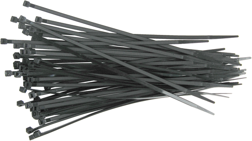 Con:p colson bandje (ty-rap) 4.8x250mm zwart 50st - b20441