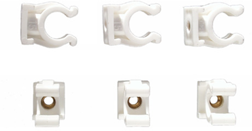 Cornat tube cuivre simple clip 12mm (6pcs) - t560102
