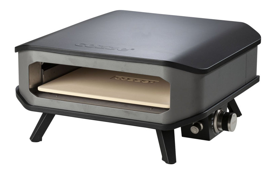 Cozze Gas Pizza Four 17 '' avec Pizza Sea 8kw Black Grey