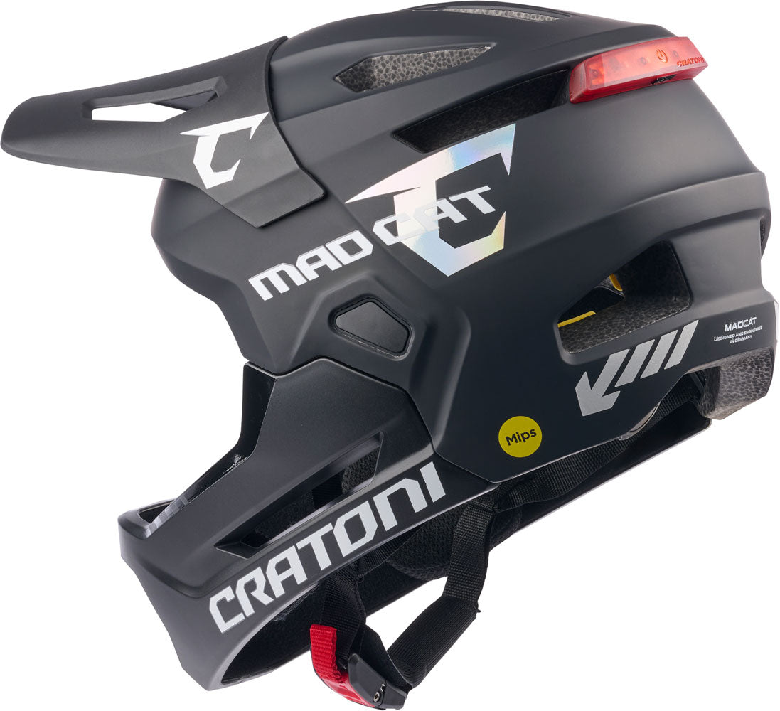 Cratoni madcat mips - casque intégral pour jeunes