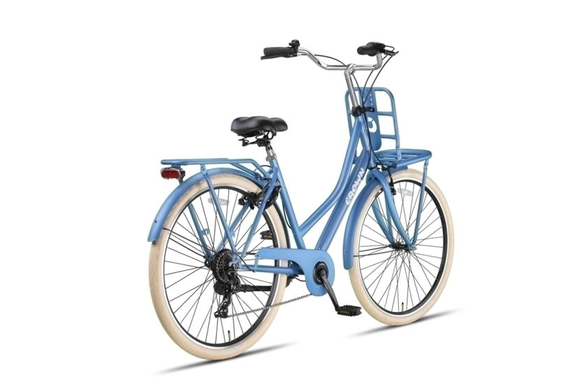 Crown Berlin 28 pouces 53 cm dames 7V V-freins bleu