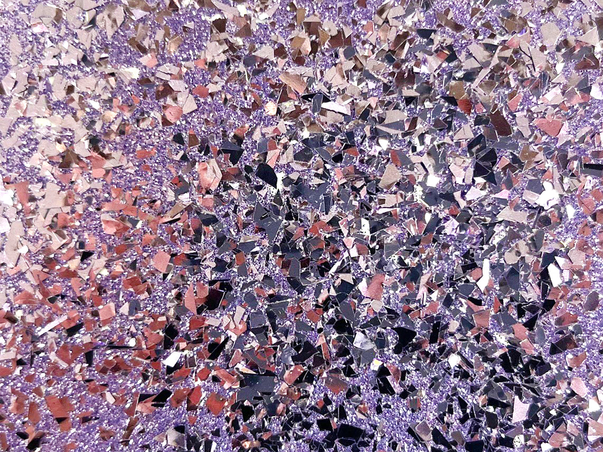 Cosmic shimmer • spangles purple magnolia duo set