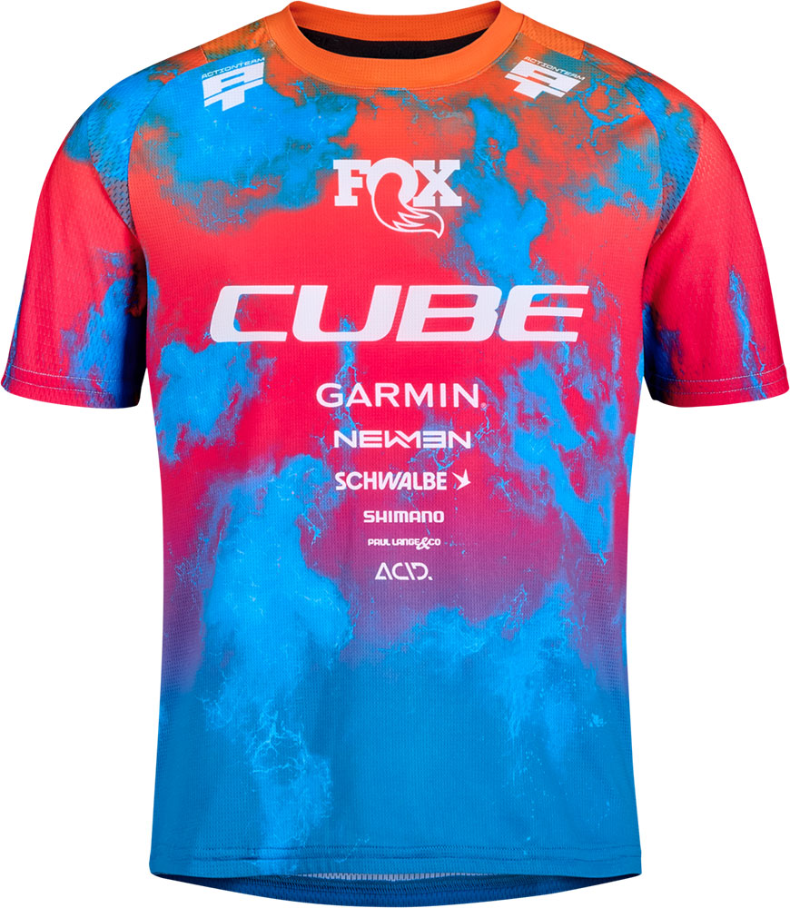 Cube rookie x actionteam - kid's mtb jersey