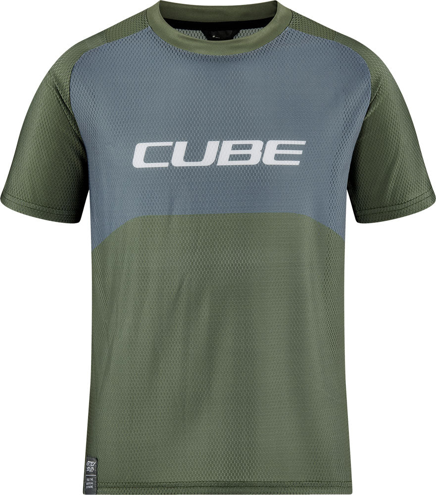 Cube vertex rookie tm - maillot vtt enfant