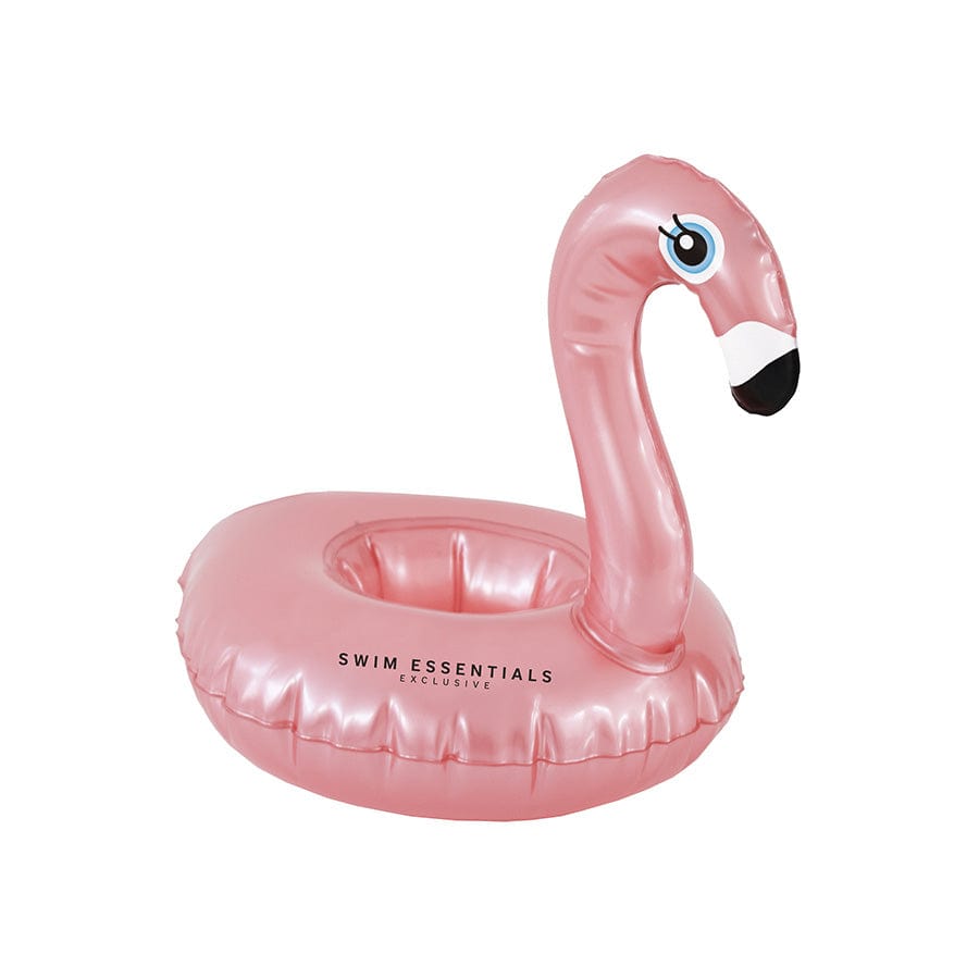 Paysage de rêve | porte-gobelet gonflable en or rose flamant rose