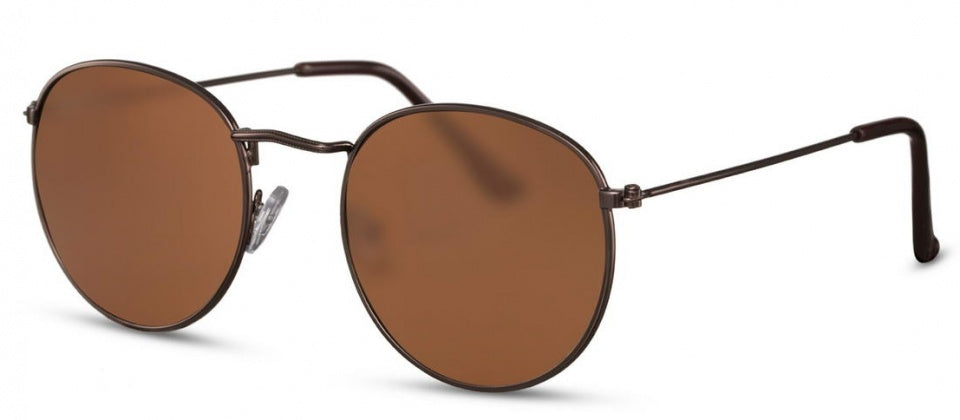 Lunettes de soleil brun unisexe (CWI2407)