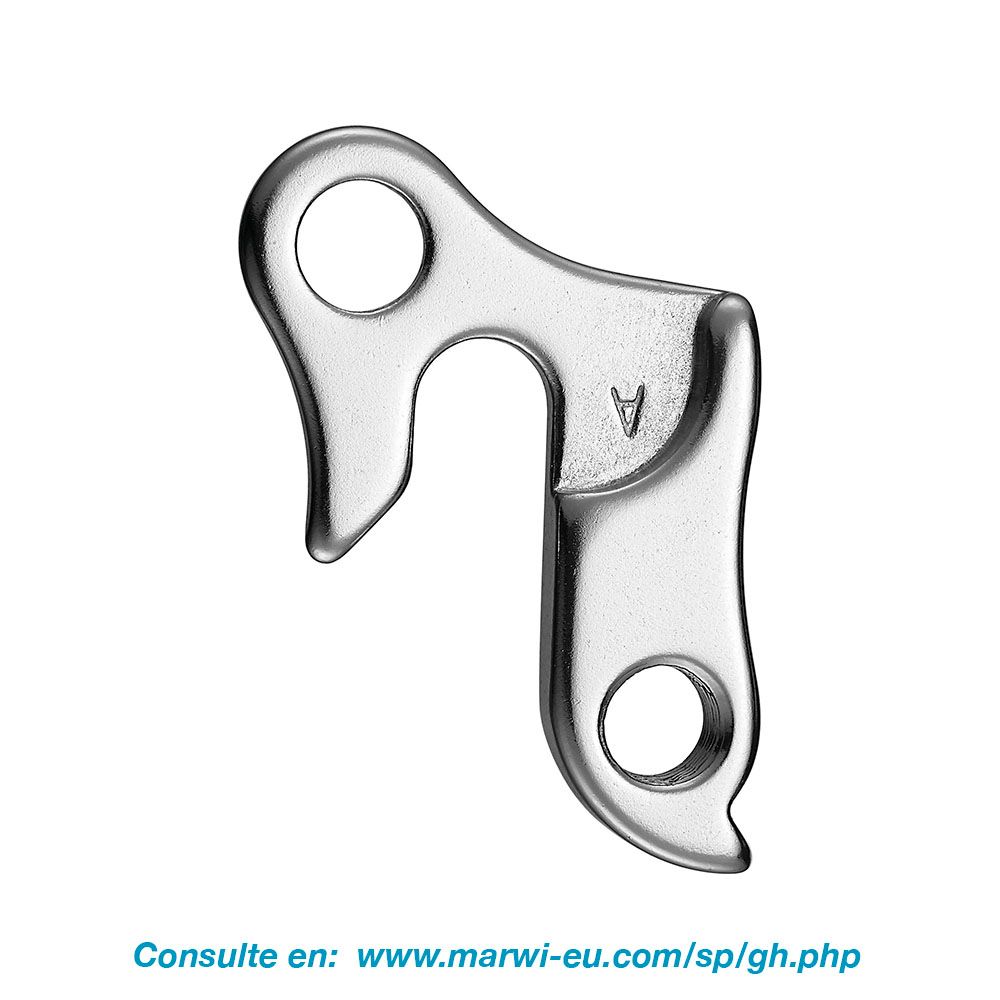 Derilleur Pendant GH-009 60 mm argent