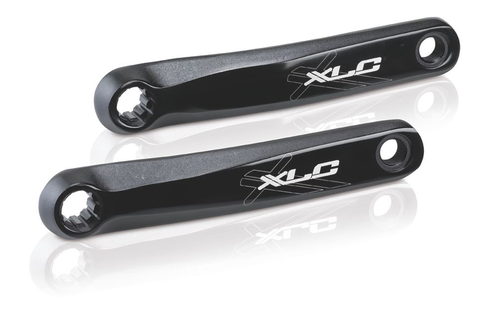 Pédalier XLC CR-E01 M12 - 175 mm - noir - Bosch - aluminium