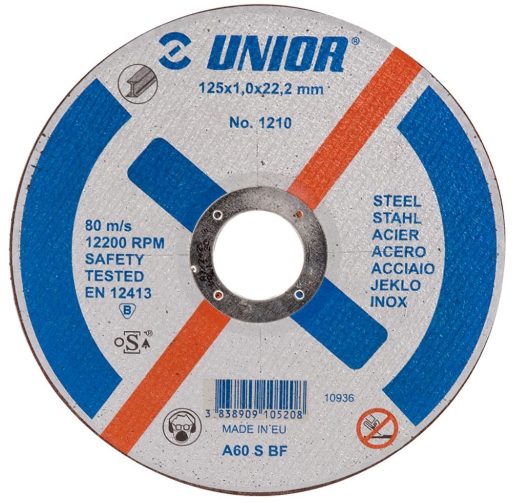 Disque à tronçonner Unior