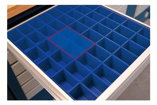 Raaco magad conteneur a7-1 bleu 47x79x109 ds a 24