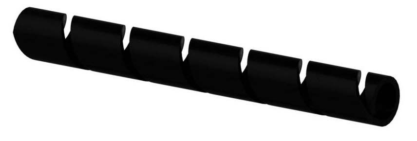 Câble spiralé sans marque 6mm noir 10m