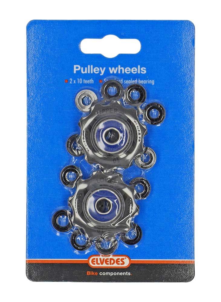 roues derailleur 10 dents 8s noirs 2 morceaux