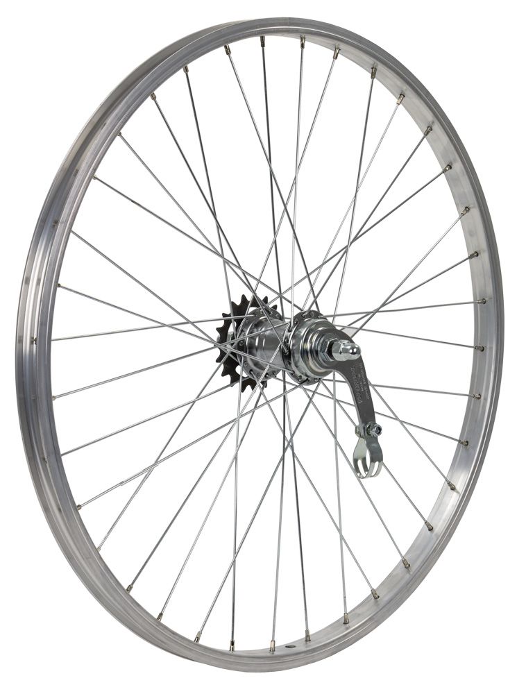 Roue arrière 24 (507) ALU STANDARD PROVITIT REPLIER L'ARGENT