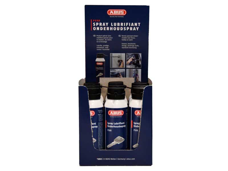 Abus Affichage Maintenance Spray PS88 12 x 125 ml