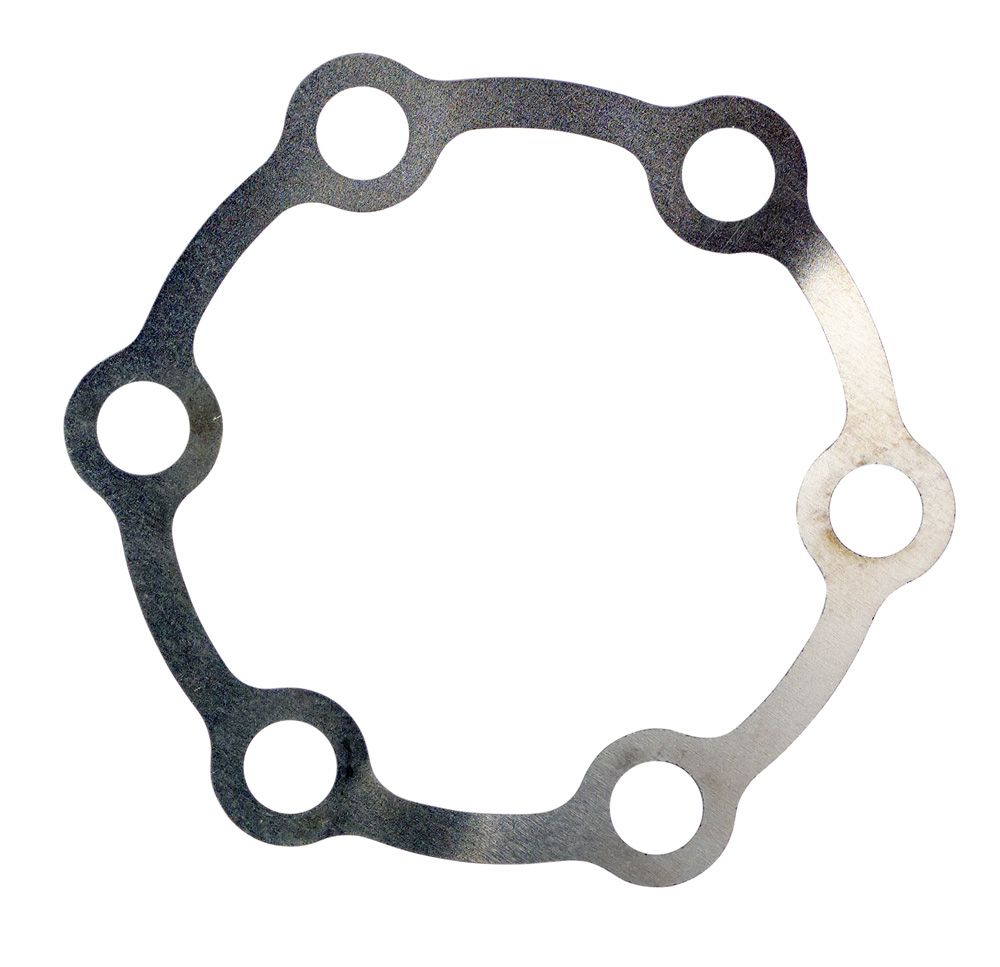 Anneau de remplissage Elvedes pour disque de frein 0,2 mm en acier inoxydable en argent par 8 pièces