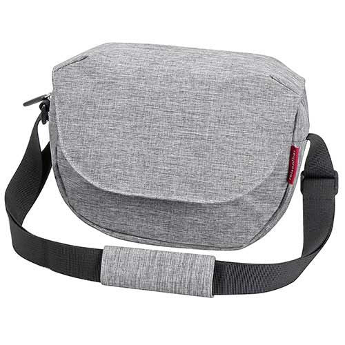 Klickfix sacoche de guidon funbag twist gris