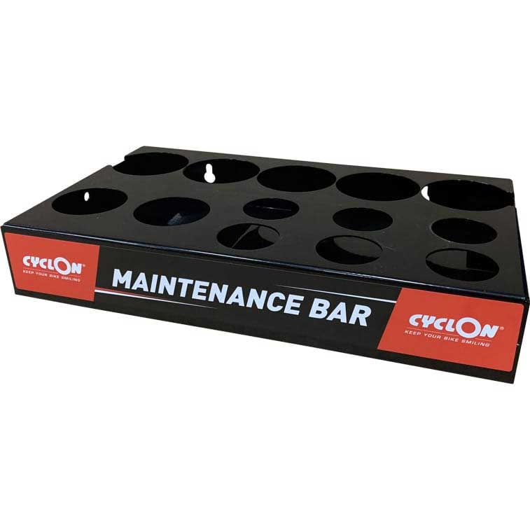 Barre de maintenance d'affichage Cyclon vide noir