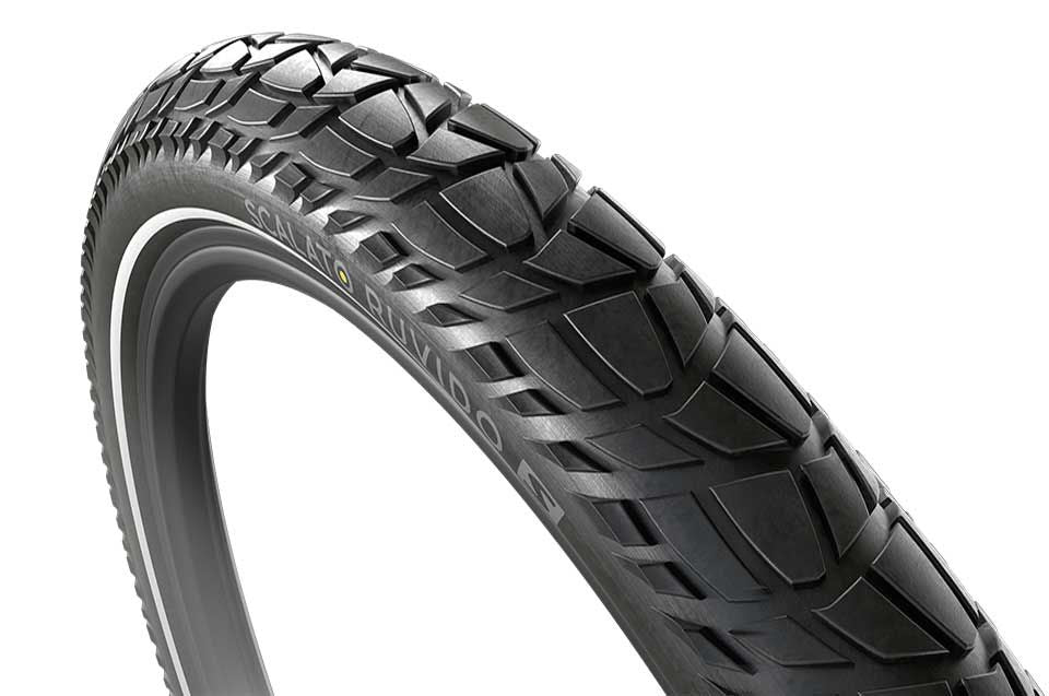 Scalato Tire Ruvido S 28 x 2,25 SW reflète
