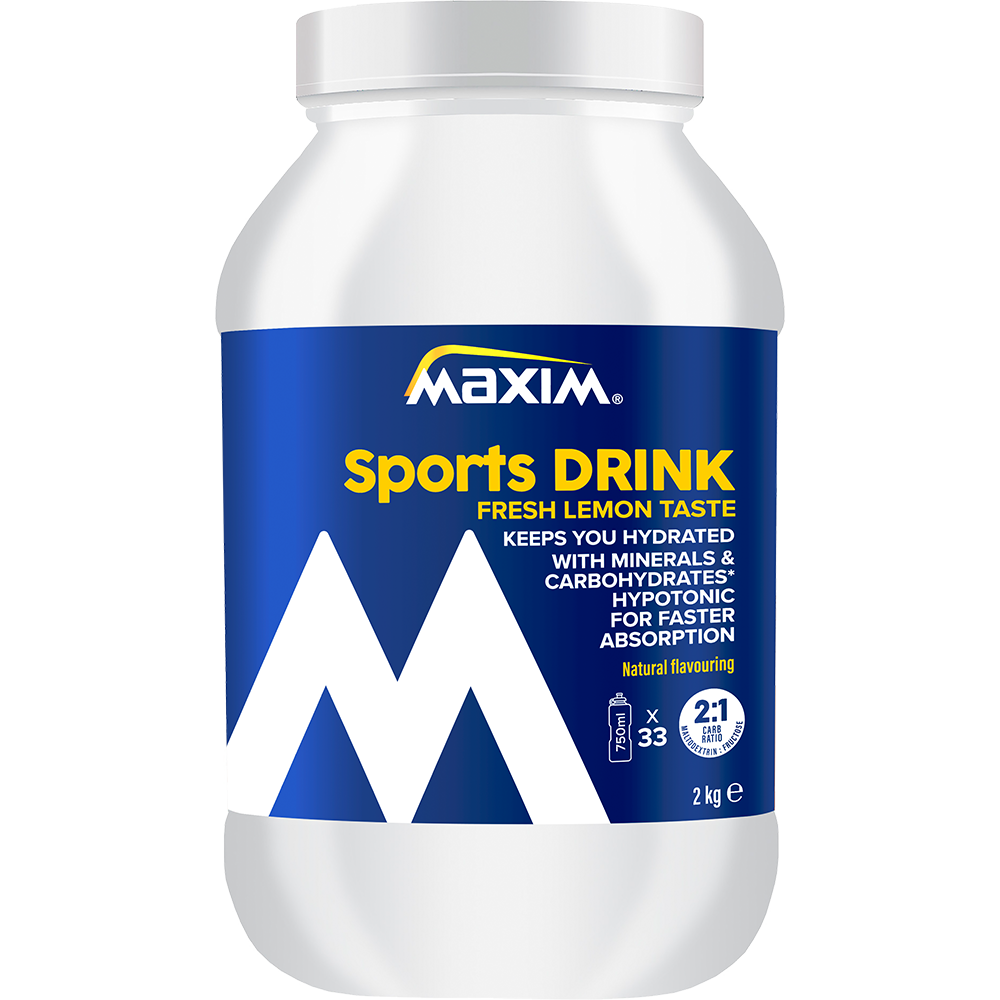 Boisson sportive Maxim au citron frais