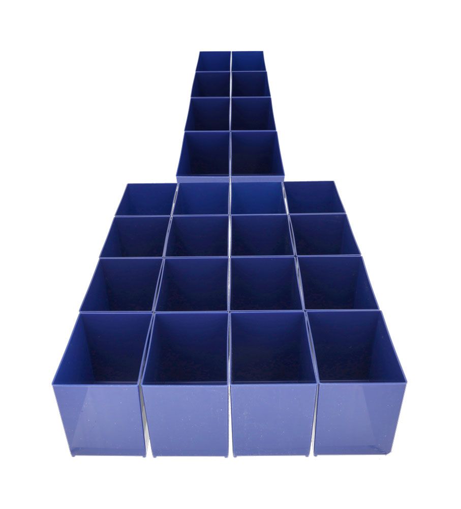 Raaco magad plateau a6-1 bleu 133x109x157 ds a 24