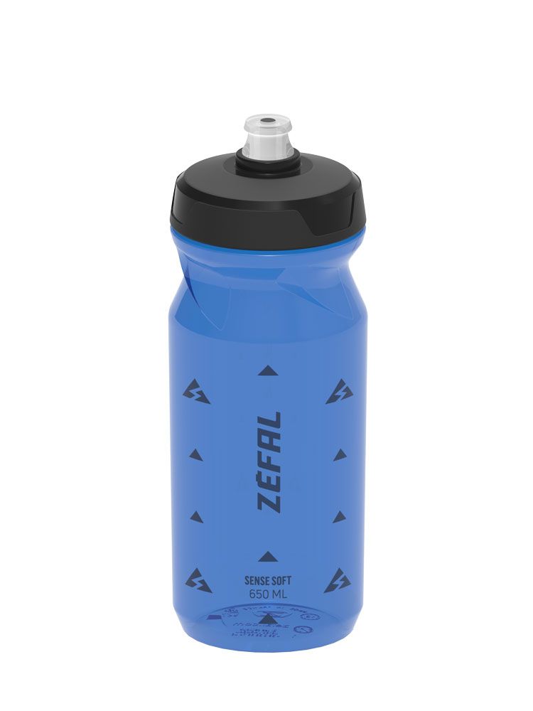 Zéfal bouteille d'eau sense soft bouteille sense soft 650ml bleu trans