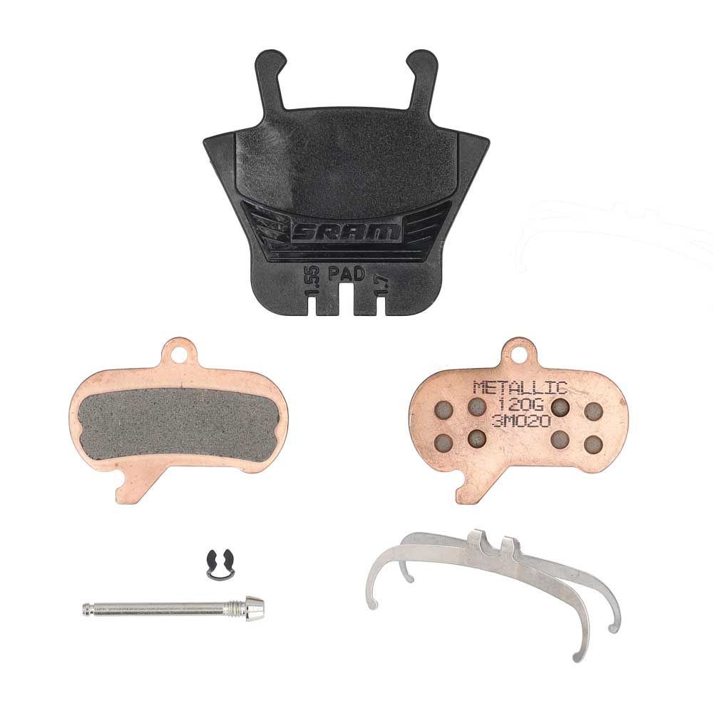 Plaquettes de frein à disque Sram, paire de plaquettes de frein à disque en métal fritté