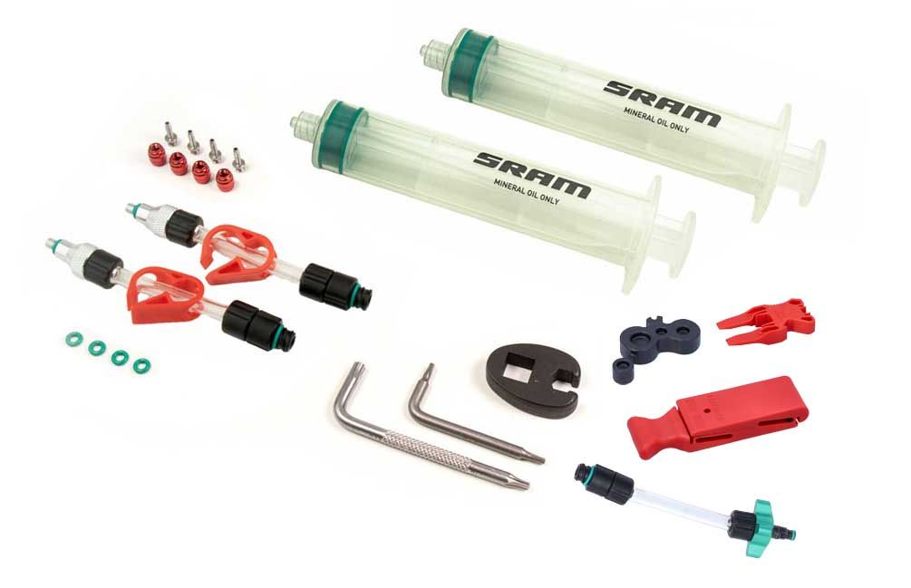 Kit de purge Sram bleeding kit sans huile minérale