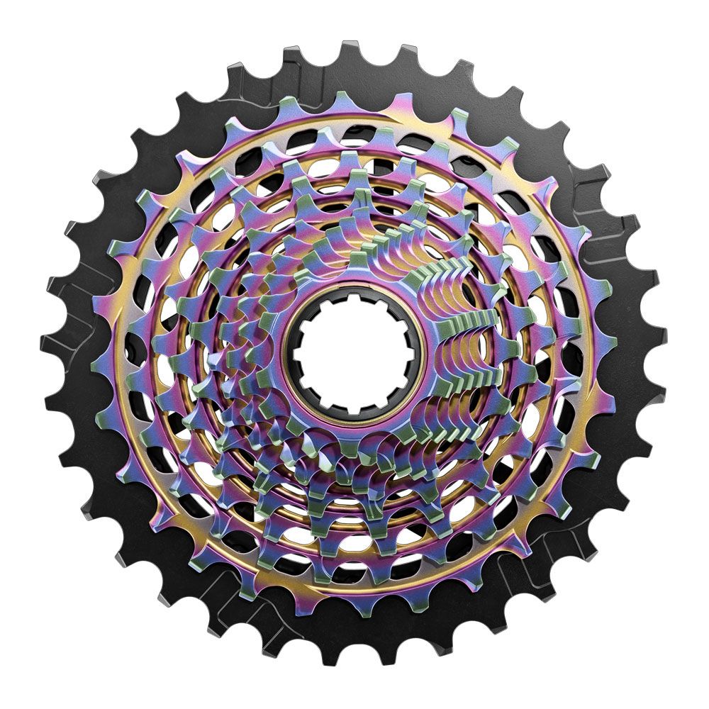 Sram cassette xg-1290 e1 cas.pignon xg-1290 e1 10-33t arc-en-ciel