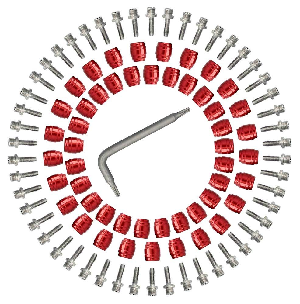 Kit de connexion de pièces de tuyau Sram, goupille de frein à disque et rouge olive (50)