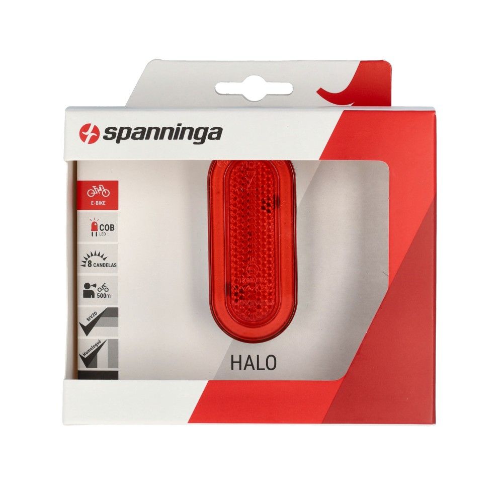 Spanninga metal b.v. Spanta e-bike garde-boue feu arrière halo guard xe 6-48vdc.