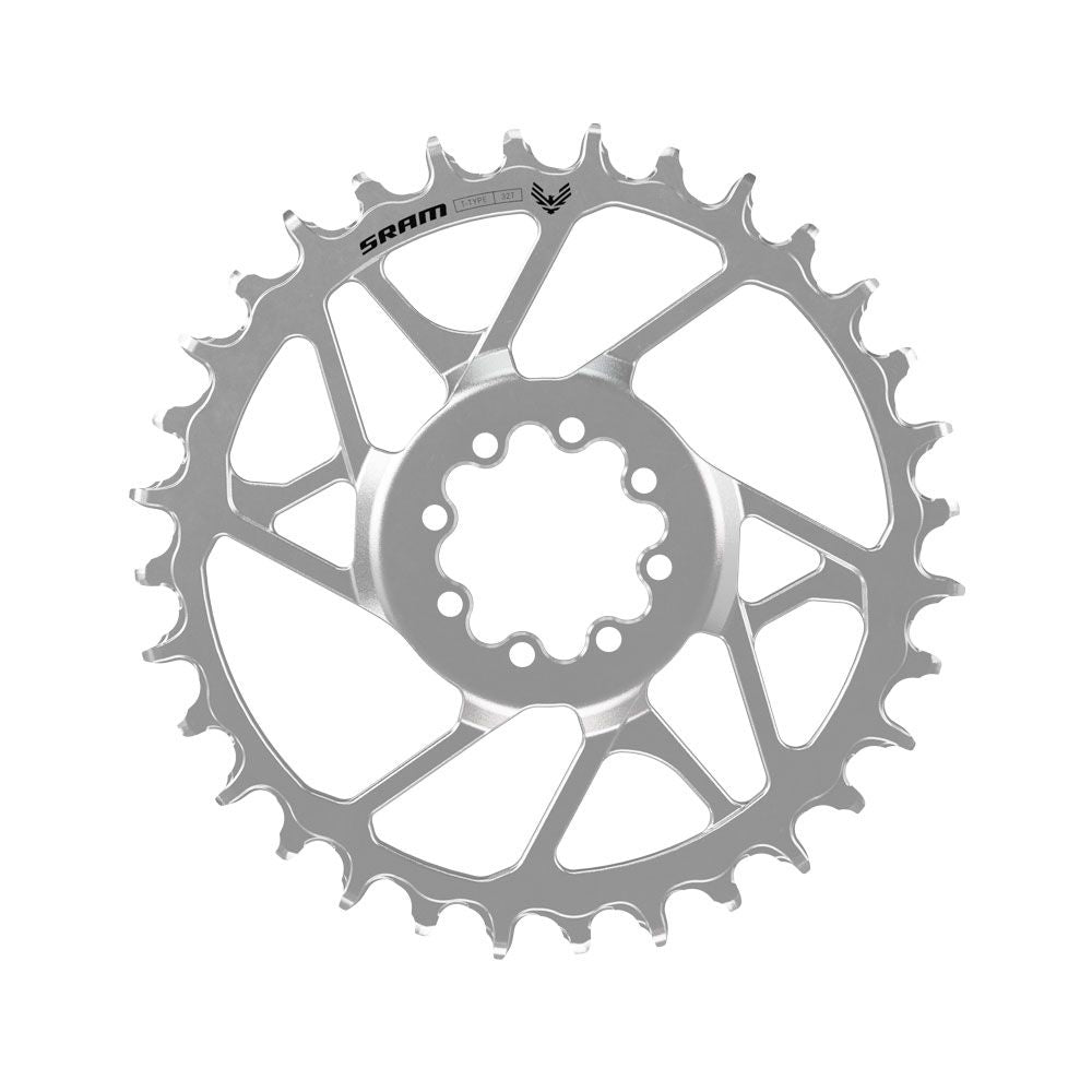Sram plateau eagle type t argent 34 dents acier dm 3mm offset eagle 90