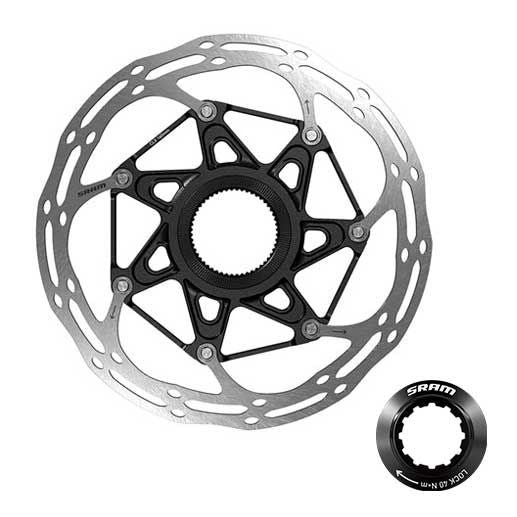 Sram rotor centerlock 160mm 2 pièces noir
