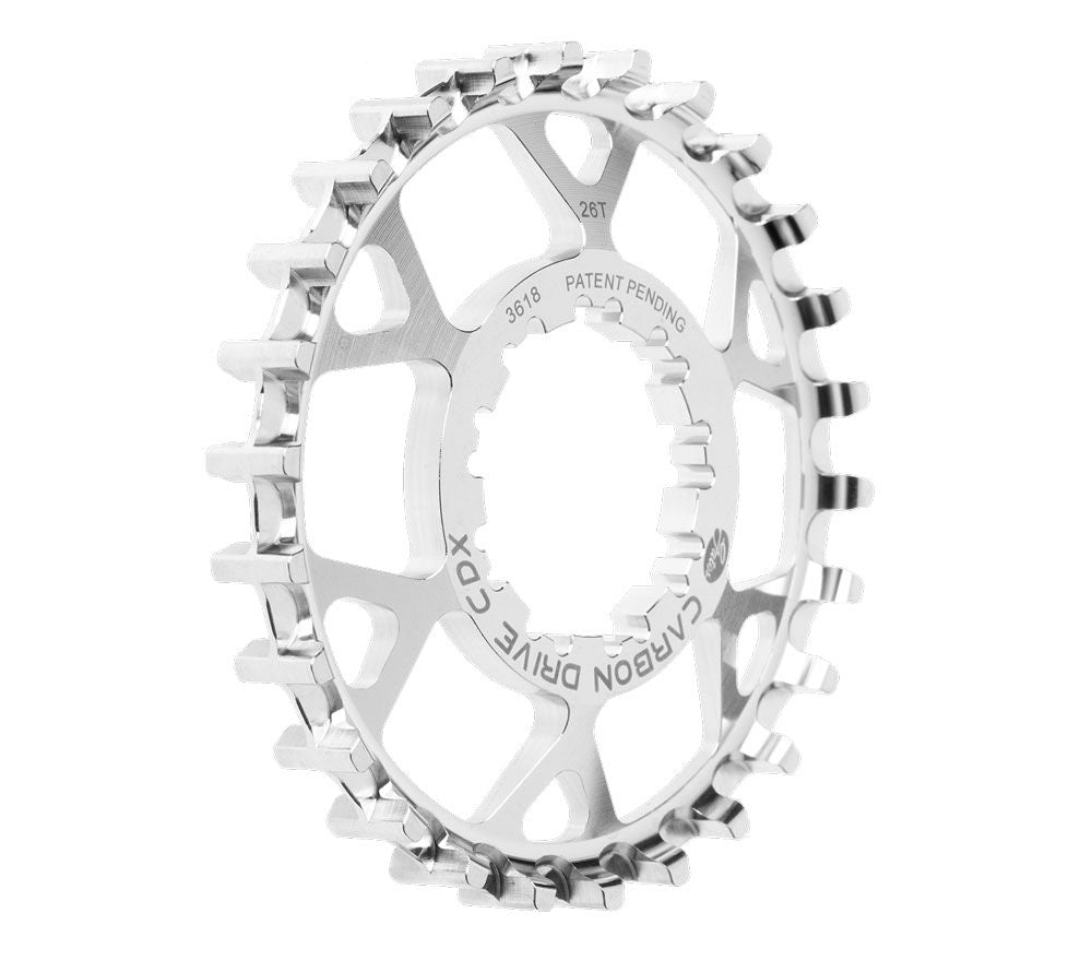 Pignon arrière Gates CDX 26 dents 9 cannelures Shimano