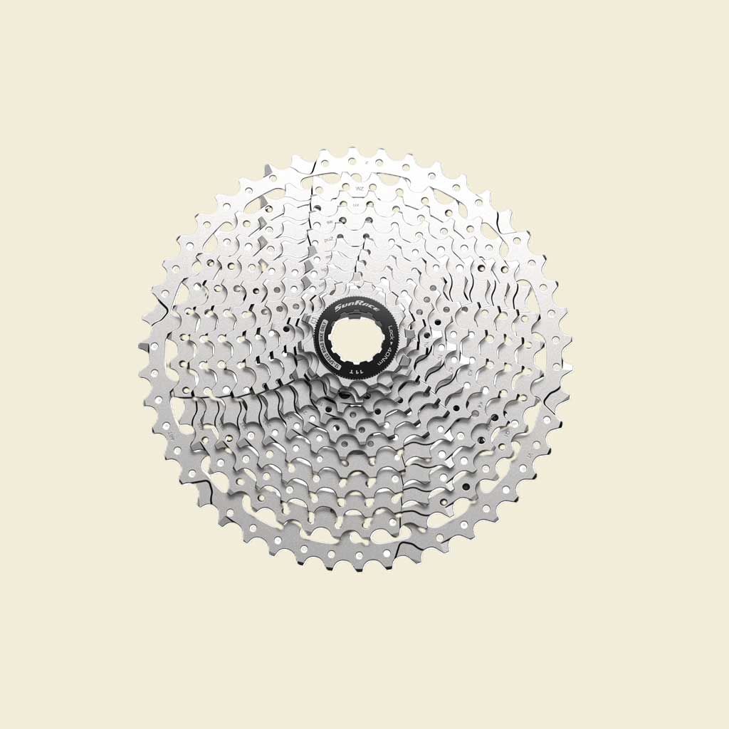 Spanninga sunrace cassette csrz800 12v 11-46t argent