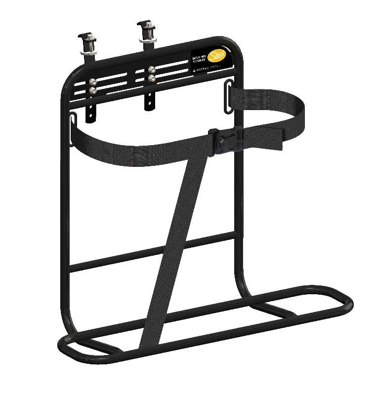 Basil steco transporteur buggy-mee advanced noir mat