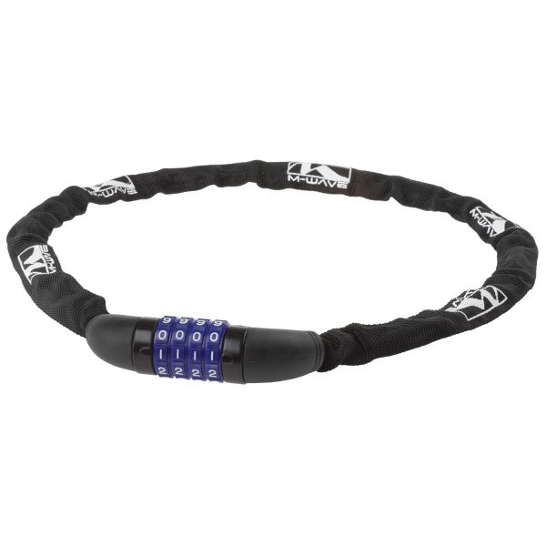 M-Wave Chain Lock avec verrouillage numéro Ø3.5 * 900 mm - noir