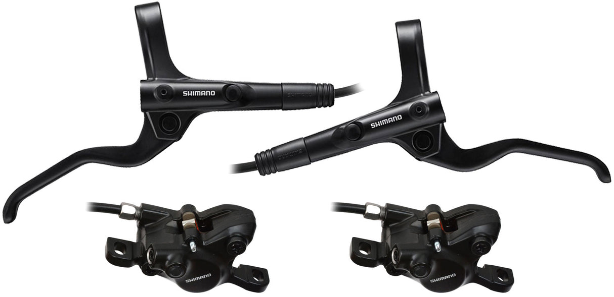 Shimano MT200 jeu de freins à disque hydrauliques avant + arrière 1000 1700 mm noir