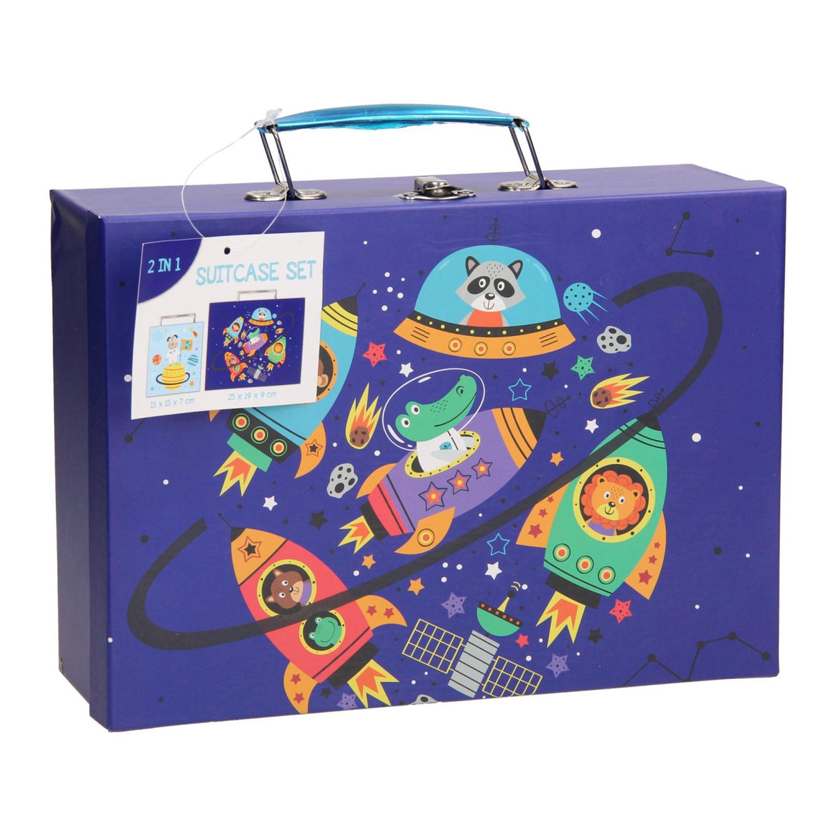 Set de valises 2 pièces 25x19x9 15x15x7cm